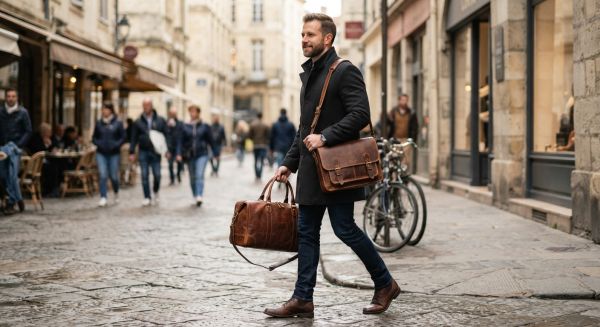 Top 5 sacs en cuir pour hommes : élégance et fonctionnalité